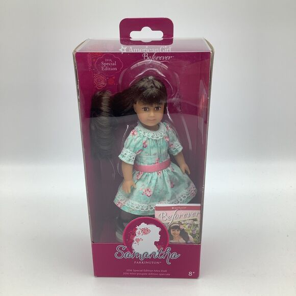 AMERICAN GIRL BEFOREVER SAMANTHA PARKINGTON 2016 MINI DOLL New - Picture 1 of 7